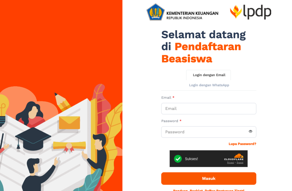 Link Pendaftaran Beasiswa LPDP 2025