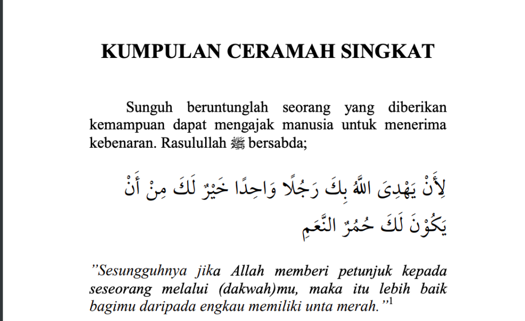 Buku Kumpulan Kultum Ramadhan 2025 PDF