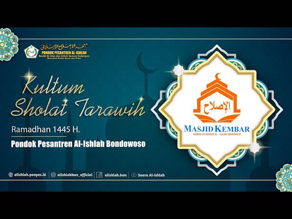 Kultum Tarawih Hari Pertama Ramadhan 2025