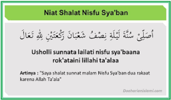 apa itu nisfu syaban