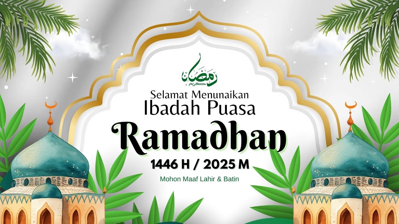 selamat menunaikan ibadah puasa 2025