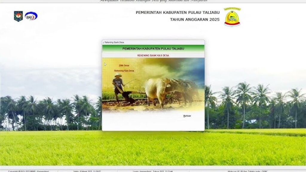 Cara Entry atau Input Penyetoran Pajak Terutang di Aplikasi SISKEUDES 2025 Versi 2.0.7
