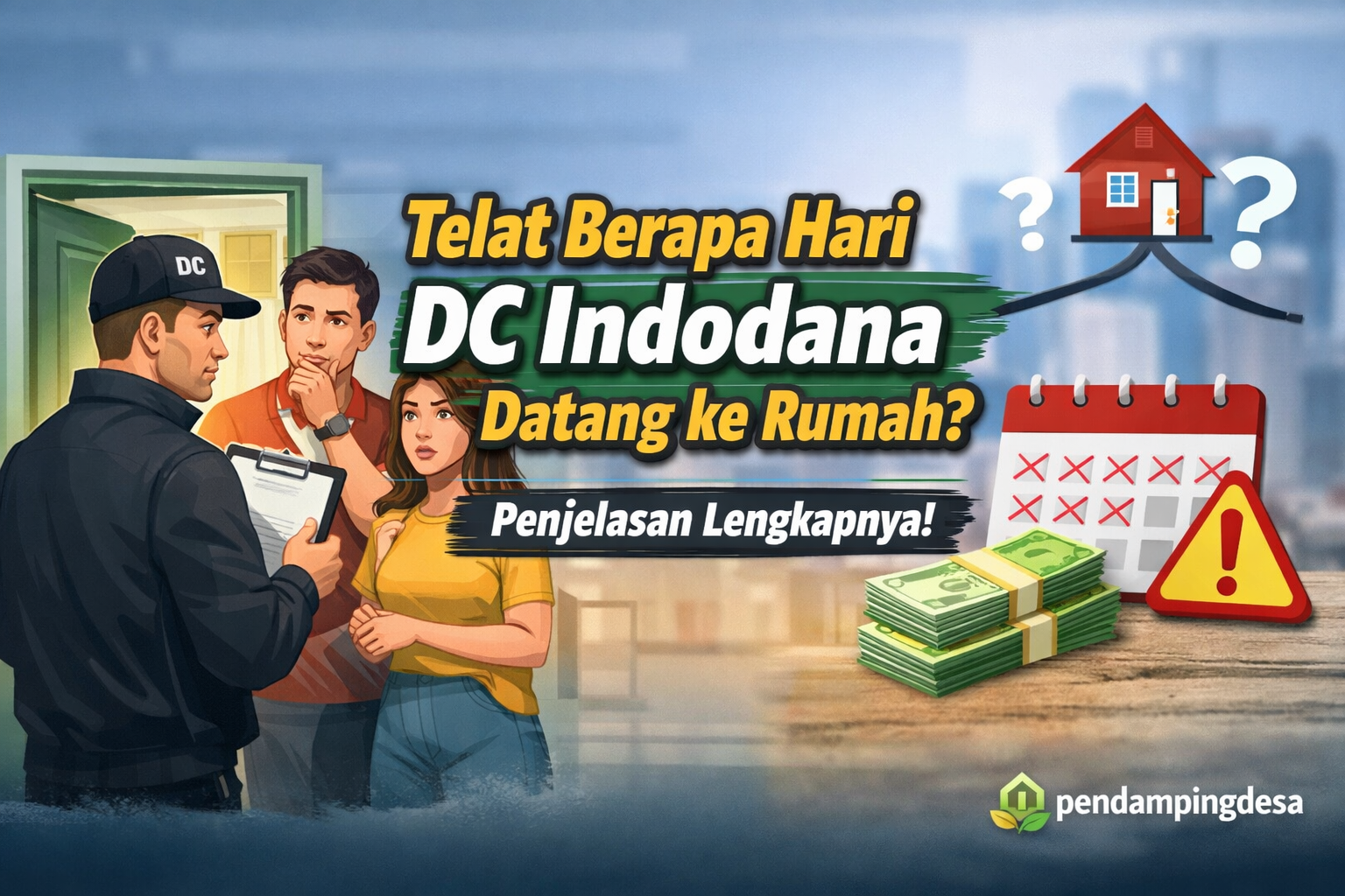 Telat Berapa Hari DC Indodana Datang ke Rumah