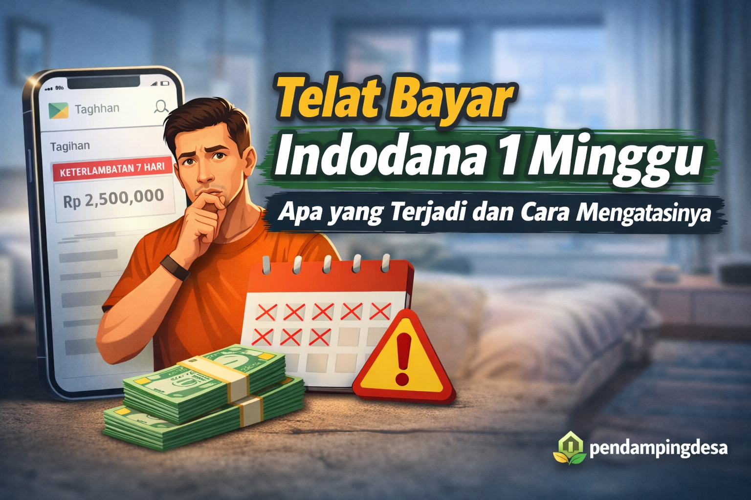 Telat Bayar Indodana 1 Minggu